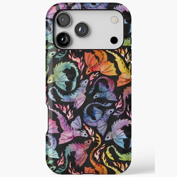 Dragon Fire Dark Rainbow Iphone