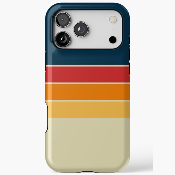 Norwegian 70s Vintage Retro Stripes Iphone