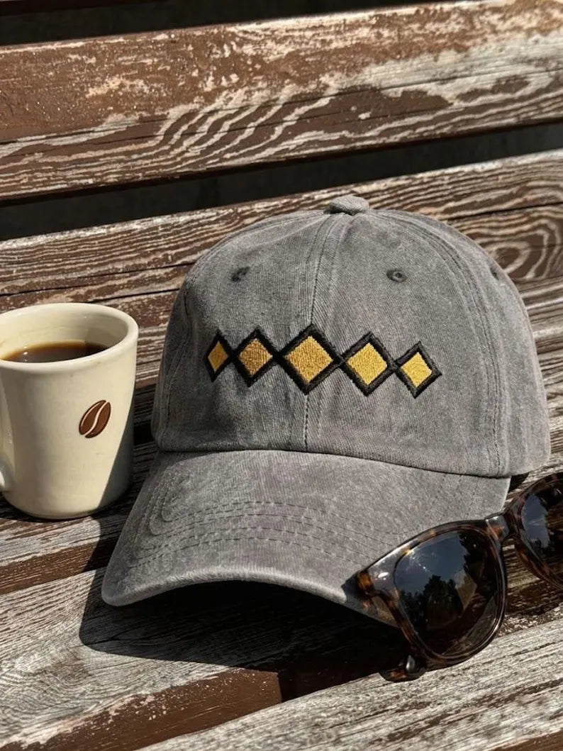 Oguri Cap Embroidered Washed Hat For Anime Fans